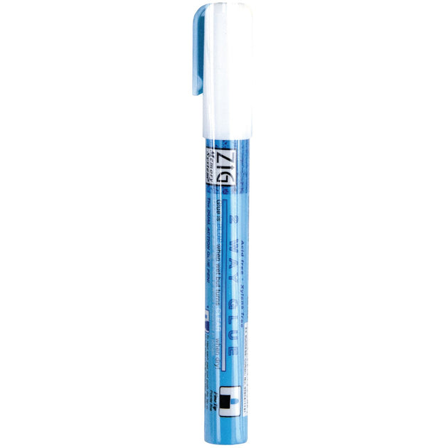 Zig 2 Way Glue Pen Carded Jumbo Tip