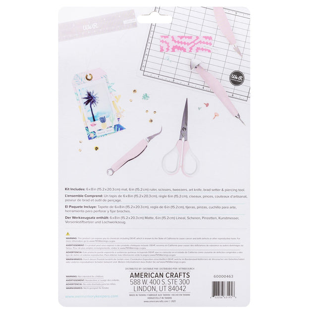 We R Memory Keepers Mini Tool Kit Pink – Scrapbook CITY