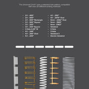 We R Universal Cinch Máquina de Encuadernación Premium Multiperforación