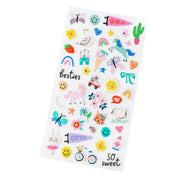 Pebbles Inc Cool Girl Puffy Stickers Icons (46 Piece)