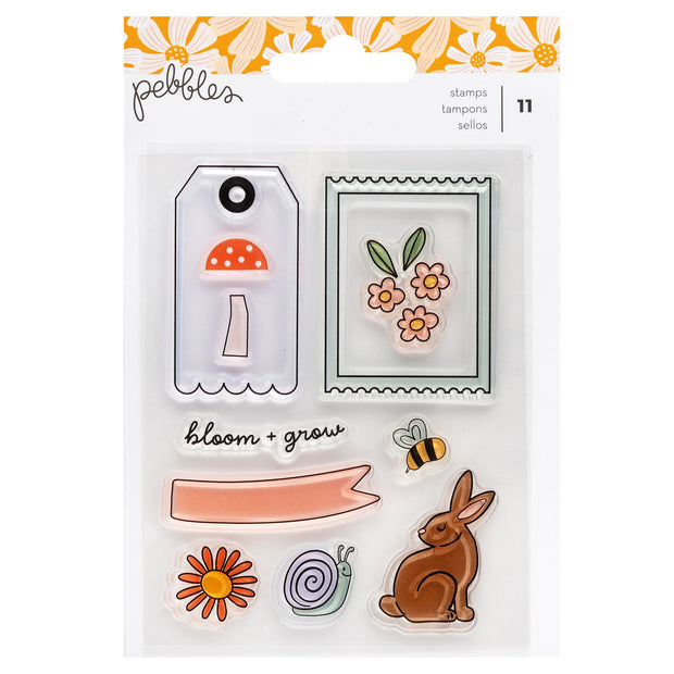 PB Sunny Bloom Mini Stamp Set (11 Piece)