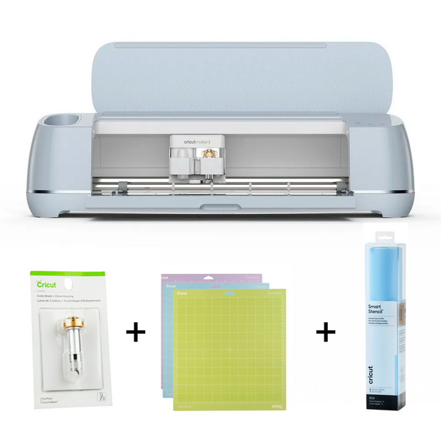 Plotter de Corte Cricut Maker 3 + Accesorios Adicionales (Bundle)