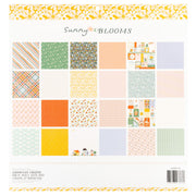 AC Sunny Bloom 12X12 Paper Pad (24 Piece)