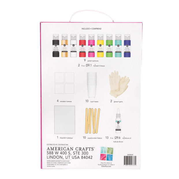 AC Color Pour Paint Kit #2 (38 Piece)