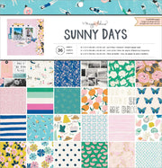 AC Maggie Holmes Sunny Day 12x12 Paper Pad (36 Pieces)