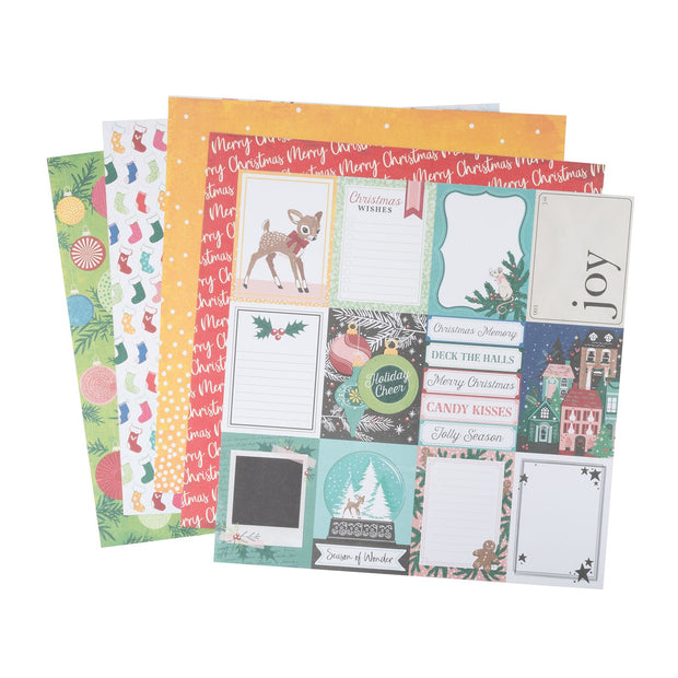 AC Vicki Boutin Peppermint Kisses 12x12 Paper Pad (36 Sheets)