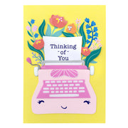 JOB Cards Greetings Thinking Of You (1 Card 1 Envelope)