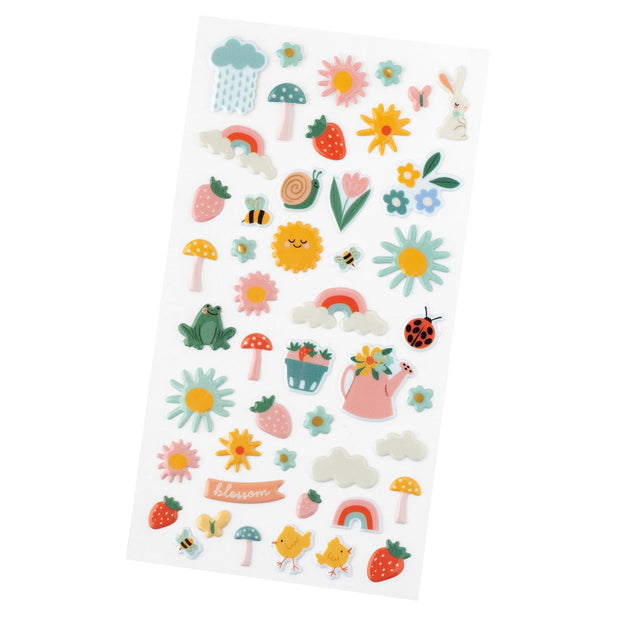 AC Sunny Bloom Puffy Icons (47 Piece)