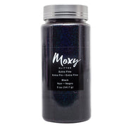 Moxy Glitter & Embossing Extra Fine Black 5 oz.