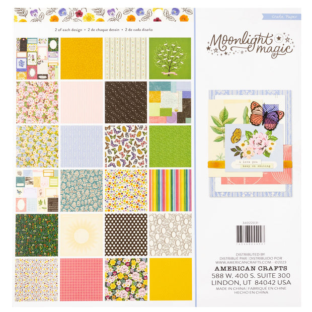 CP Moonlight Magic 12X12 Paper Pad (48 Pieces)