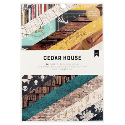 AC Cedar House 6x8 Paper Pad (24 Piece)