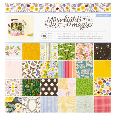 CP Moonlight Magic 12X12 Paper Pad (48 Pieces)