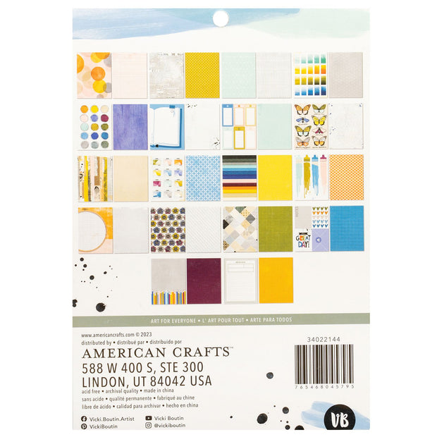 AC Vicki Boutin Discover + Create Paper Pad 6x8 Double Side (36 Piece)