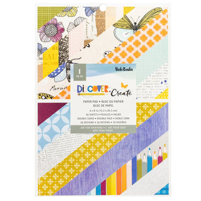 AC Vicki Boutin Discover + Create Paper Pad 6x8 Double Side (36 Piece)