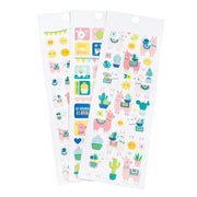 Sticker Book Llamas & Cactus (104 Piece)