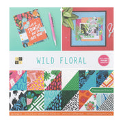 DCWV Wild Floral 12x12 Double Sided Gold Foil (36 Sheets)