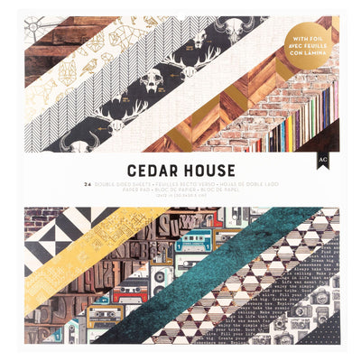 AC Cedar House Paper Pad (24 Piece)