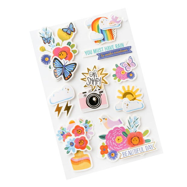 AC Shimelle Main Character Energy Layered Stickers (9 Piece)