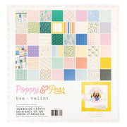 Bea Valint Poppy & Pear 12x12 Paper Pad (48 Hojas)
