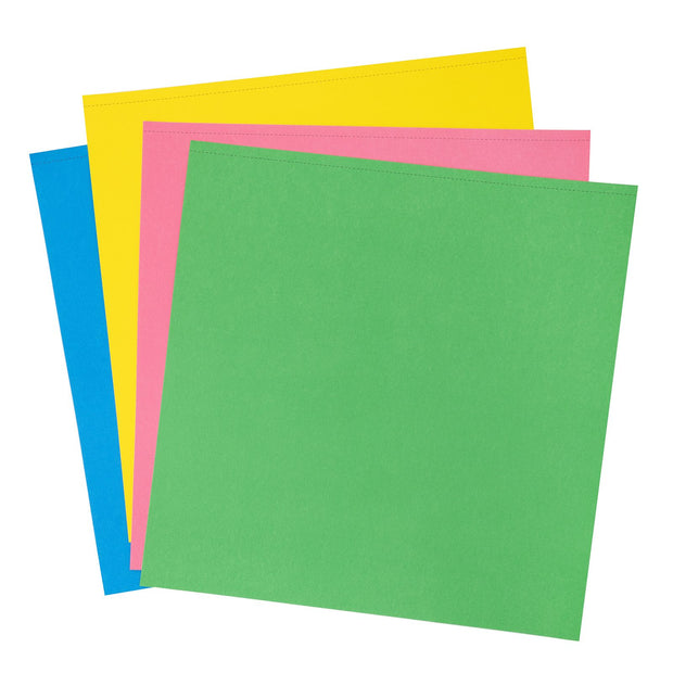 Colorbök 12x12 Textured Cardstock Primary Pizzaz (30 Sheets)
