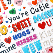 AC Valentines Cutie Pie Thickers Phrases (111 Piece)