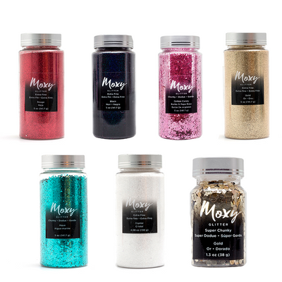 Kit Moxy Glitters (Incluye 7 piezas)