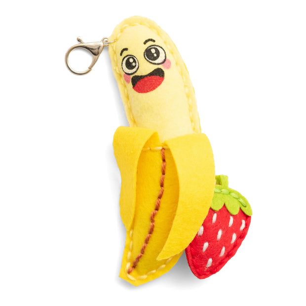 Sew Cute! Felt Backpack Clip Kit Banana