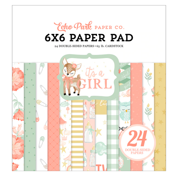 Kit Pads de Papel Bebé Niño y Niña (10 paquetes)