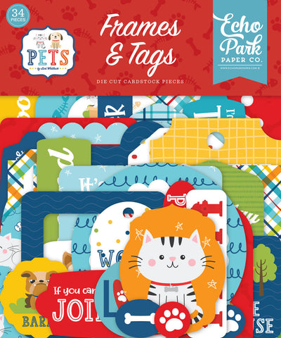 Echo Park Frames & Tags Pets