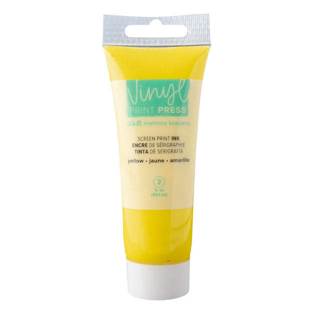 Kit We R Silkscreen Ink  Vinyl Print Press 2oz (14 piezas)
