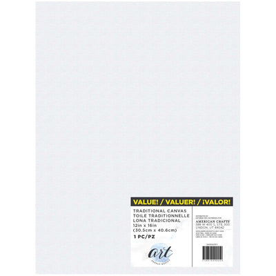 Canvas Art Supply Basic Traditional 12x16 (1 Piece)