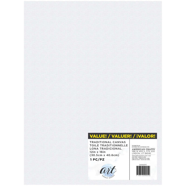 Canvas Art Supply Basic Traditional 12x16 (1 Piece)