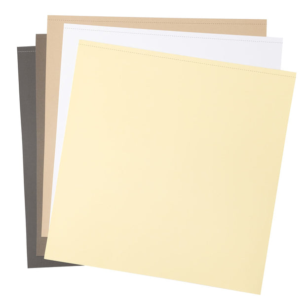 Colorbök 12x12 Smooth Cardstock Neutral (30 Sheets)