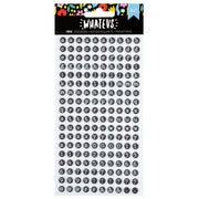 AC Whatevs Puffy Stickers Alphabet Matte (180 Piece)