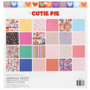 AC Valentine Cutie Pie 12X12 Paper Pad (24 Pieces)