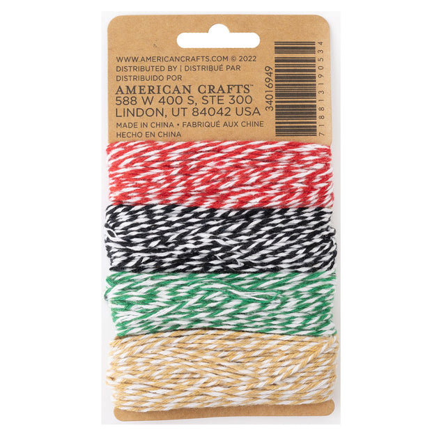 AC Ribbon Bakers Twine 4pc