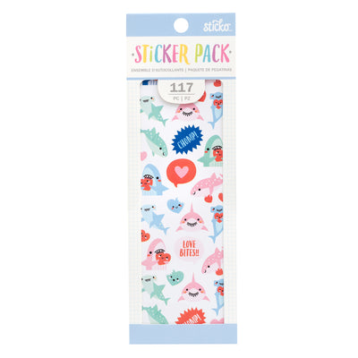 Sticker Book Shark (88 Piece)