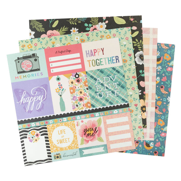 AC April Ivy 12X12 Paper Pad (24 Piece)