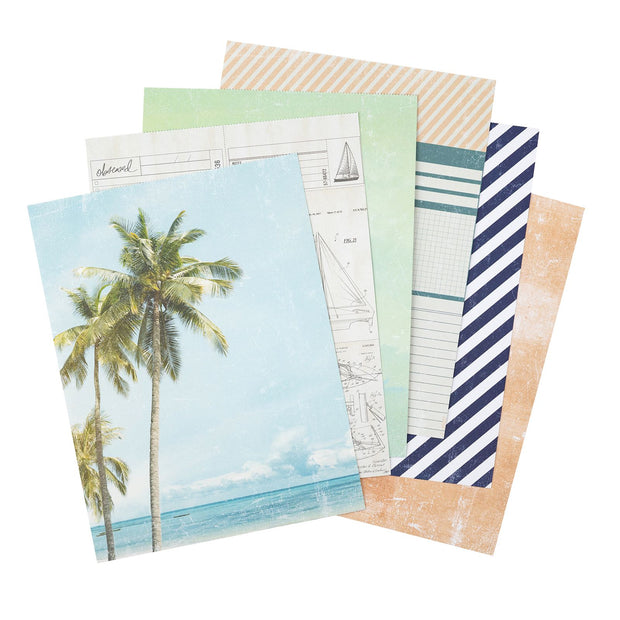 Heidi Swapp Set Sail 6x8 Paper Pad (36 Sheets)