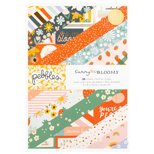 AC Sunny Bloom 6X8 Paper Pad (36 Piece)