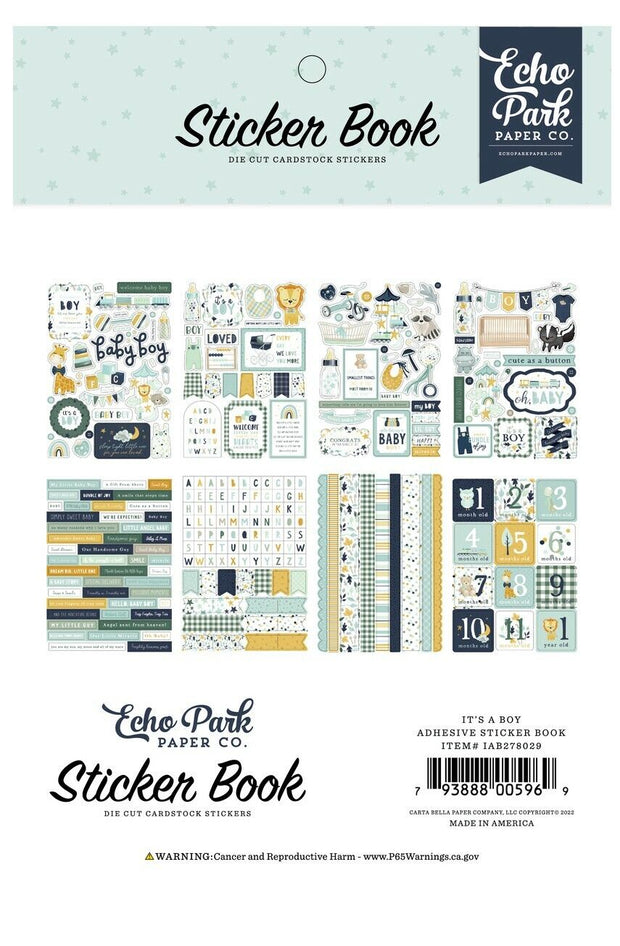 Echo Park Sticker Book It´s A Boy