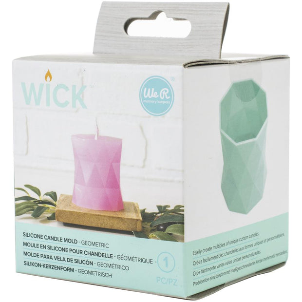 We R Wick Candle Mold Geometric