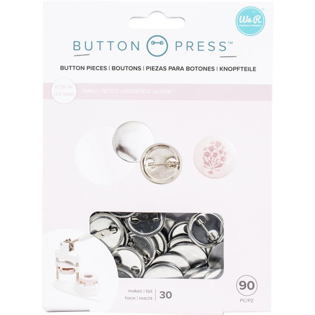 We R Memory Keepers Button Press Refill Pack 30/Pkg Small (25mm)