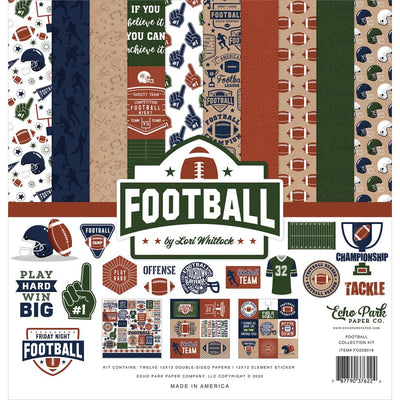 Echo Park Collection Kit 12"X12" Football