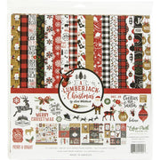 Echo Park Collection Kit 12"X12" A Lumberjack Christmas