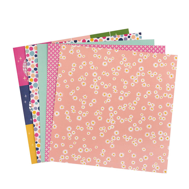 Damask Love Life's a Party 12x12 Project Pad