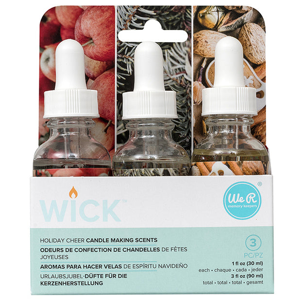 Scent Wick Candle Holiday Cheer (3 Bottles)