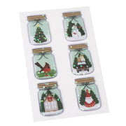 AC Vicki Boutin Evergreen Holly Mason Jars Shaken (6 Pieces)