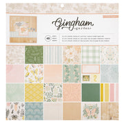 CP Gingham Garden 12X12 Paper Pad (48 Pieces)