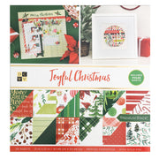 DCWV Joyful Christmas 12x12 Double Sided Gold Foil 36 Sheets